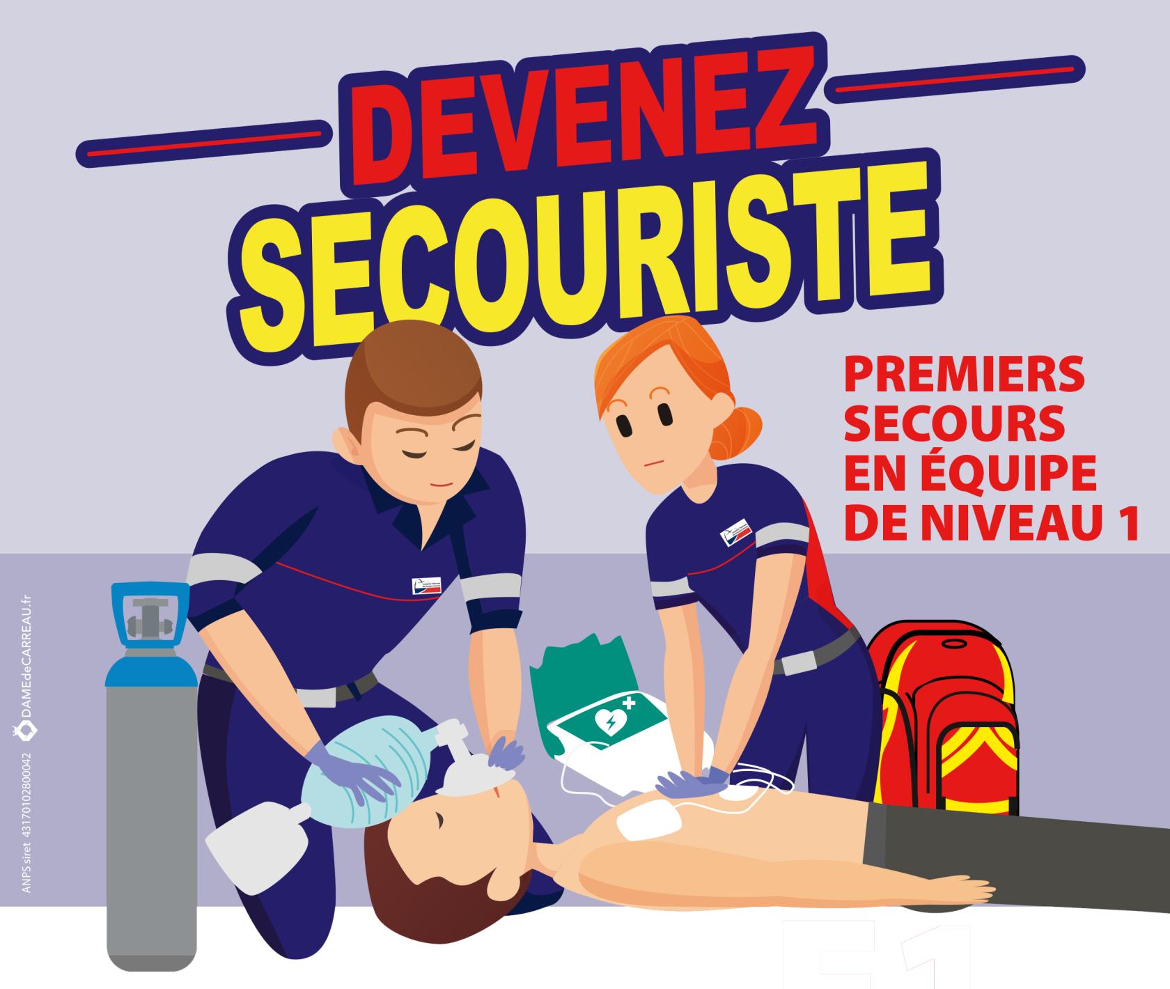 Premiers Secours en Equipe Niveau 1